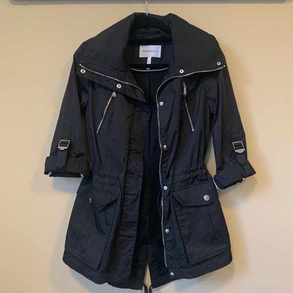 BCBGeneration Hidden Hooded Anorak Coat - Picture 8 of 8